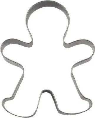 Produktbild von Städter Ausstecher Lebkuchenmann, Ausstechform, Plätzchenform, Keks, Plätzchen, Edelstahl, 7.5 cm, 041301