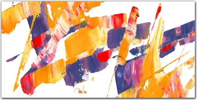 Produktbild von Coloray - Bild aus Glas - Glasbilder - 100 x 50 cm - Glasblock mit Bild Gehärtetes Glas Wohnzimmer Küche Dekoration Wanddekoration - Farbe Abstraktion