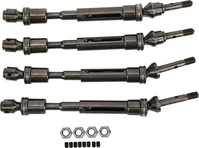 Produktbild von Für Traxxas 1/10 Slash 4x4 SLA017 SLA018 Vorder- und Hinterradantriebswelle aus Metall