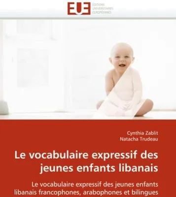 Produktbild von Le vocabulaire expressif des jeunes enfants libanais