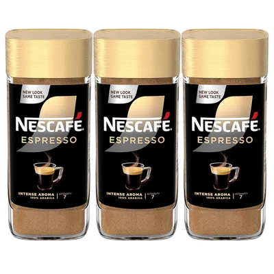Produktbild von Nescafe Gold Espresso Intense Aroma löslicher Kaffee Arabica 100g