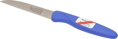 Image de Robert Herder couteau à légumes - lame acier carbone, manche bleu - qualité Solingen