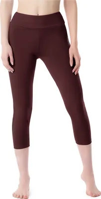 Image de Leggings 3/4 en coton pour femme Merry Style MS10-430 (marron, XL)