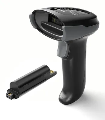 Produktbild von Inateck Barcode Scanner Bluetooth 2D 1D QR, 2x2000mAh Wechselakku, USB-C
