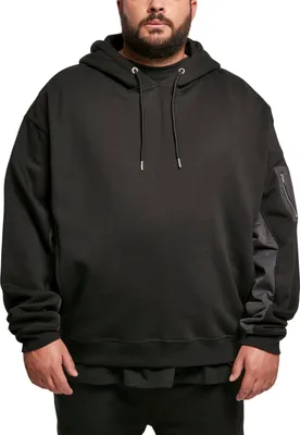 Produktbild von Urban Classics - Military Bomber Hoody schwarz - L