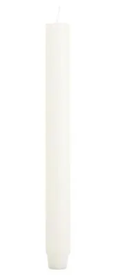 Produktbild von Rustik Lys Dinnerkerzen 2,6 × 30 cm – Weiß – 1 Stück