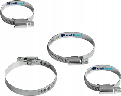 Zdjęcie produktu dla CellFast Opaska Zaciskowa Ślimakowa 16-25mm Stal Obejma Wąż Rura