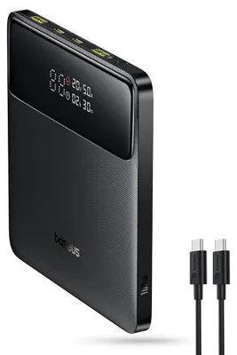 Produktbild von Baseus Blade H1 Lite, 20000 mAh, Lithium Polymer (LiPo), Power Delivery 3.0, Quick Charge 4, 14,8 V, Schwarz