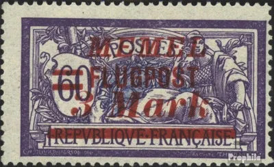 Produktbild von Briefmarken Memelgebiet 1922 Mi 103 gestempelt Flugpostmarke