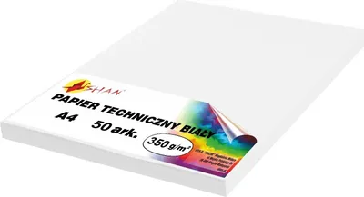 Produktbild von Technisches Papier weiß 350g 50 Blatt A4