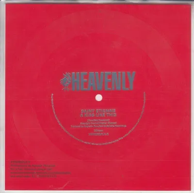 Obrázek produktu pro Saint Etienne: A Kiss Like This (Flexidisc) (Red)
