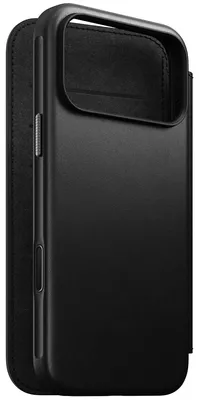 Immagine prodotto di Nomad Modern, custodia in pelle per iPhone 18 Pro Max, colore nero