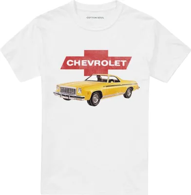 Image de Chevrolet - T-shirt Homme/Femme Unie TV20940 (XL) (Blanc)