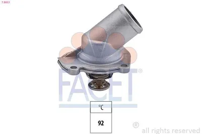 Produktbild von FACET Thermostat Kühlmittel 92°C für OPEL Corsa D Schrägheck (S07) Corsa C Schrägheck (X01) Meriva A (X03) Astra H Caravan (A04) Astra H Schrägheck