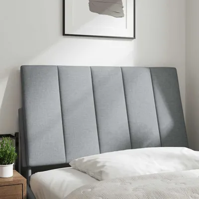 Obrázok produktu pre vidaXL Vankúš na čelo postele "Hanko" svetlosivá látka 80 cm