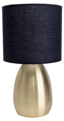 Obrázek produktu pro Stolní lampa, zlatá, 1 plamen, E14, D 17,5 cm