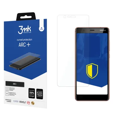 Produktbild von 3mk Display Schutzfolie ARC+ für Nokia 5.1 0,17mm Self-Heal