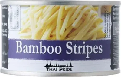 Produktbild von THAI PRIDE Bambussprossen Streifen (227g/ 140g ATG) | Bambus-Streifen | Bamboo Stripes