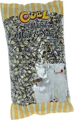 Obrázok produktu pre Cool Mini sladkosti mliečny krém jednotlivo balené vo vrecku 3000g