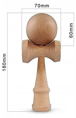 Zdjęcie produktu dla Kendama drewniana japońska gra zręcznościowa dla młodzieży dorosłych