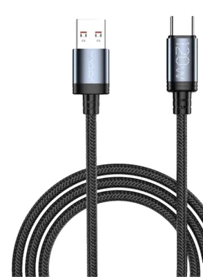 Immagine prodotto di Cavo di ricarica, ricarica rapida, compatibilità universale, confezione da 4 pezzi, 120W, lunghezza 2 metri