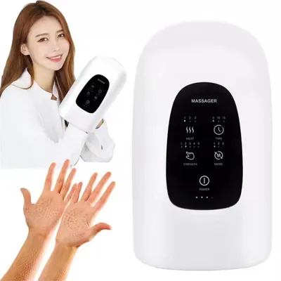 Produktbild von Handmassagegerät mit Wärme und Kompression für Arthritis und Karpaltunnel Relief, Finger Handgelenk Hand Therapie Ausrüstung