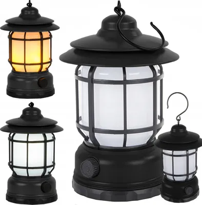 Obrázek produktu pro Kempování kempování lampa dobíjecí led usb turistický hák baterka AKCE