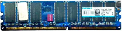 Productafbeelding van Kingmax DDR1 1GB 400MHz PC3200 RAM, geheugenmodule, DIMM, voor desktopcomputers