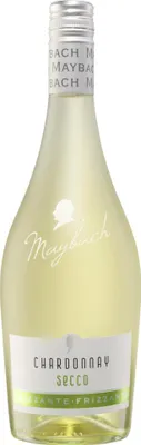 Produktbild von Maybach Secco Chardonnay Deutschland Perlwein trocken Flasche 750ml