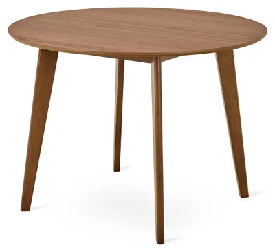 Image de Table de salle à manger Krel, finition bois de noyer