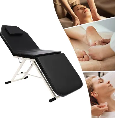 Immagine prodotto di Tavolo da massaggio terapeutico - Regolabile, ergonomico e confortevole - Lettino per massaggi - Tavolo per trattamenti