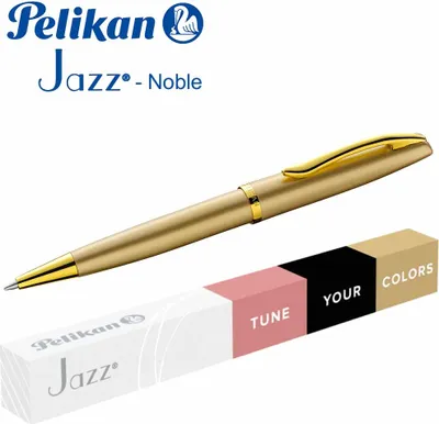 Produktbild von Pelikan Kugelschreiber Jazz Noble Elegance K36 Gold Gelb Faltschachtel