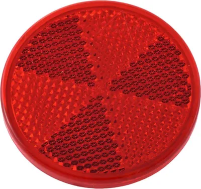 Produktbild von Rot Reflektor 60 Mm Mit Klebeband
