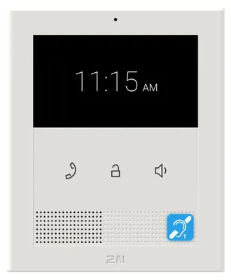Produktbild von 2N Clip Innenstation, 4-Zoll Ethernet, Induktionsschleife
