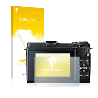 Produktbild von upscreen Schutzfolie für Canon PowerShot G1 X Mark II Displayschutz Displayschutzfolie Folie Matt Entspiegelungsfolie