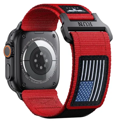 Image de Solidchoice - Bracelet en nylon pour Apple Watch Ultra 2, 49 mm