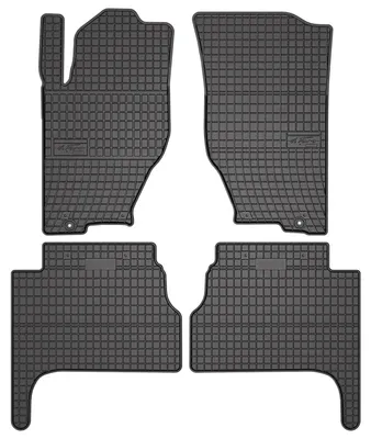 Immagine prodotto di Tappetini auto in gomma adatto per Kia Sorento I (2003-2009, SUV) neri, set 4 pz, con fissaggi