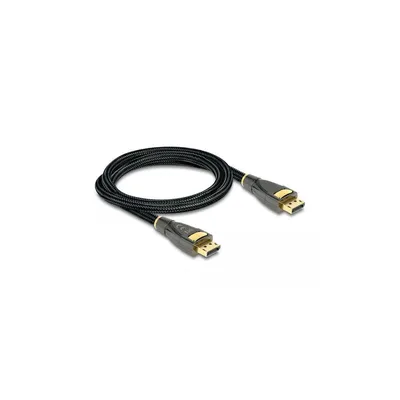 Obrázok produktu pre Delock Kábel Displayport 1.2 samec > Displayport samec 4K 1 m Premium
