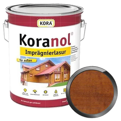 Produktbild von KORA Koranol Imprägnierlasur 5 Liter Kastanie