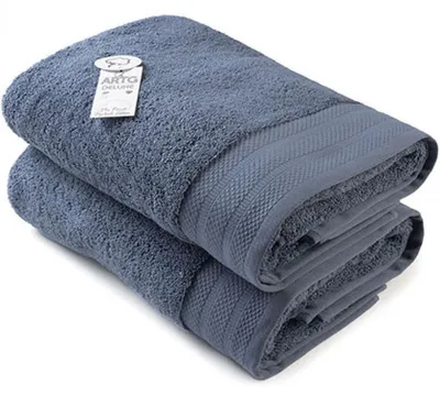 Produktbild von A&R AR604 | Badetuch Excellent Deluxe Baumwolle - 70 x 140 cm - Farbe: Jeans Blue - Größe: 70 x 140 cm