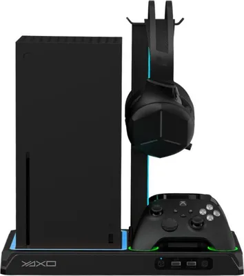 Zdjęcie produktu dla YAXO Podstawka chłodząca i ładująca XENO FROST do XBOX Series X/S Techno Black
