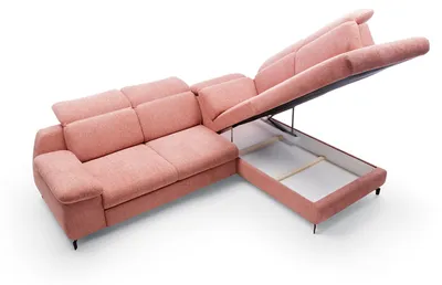Produktbild von Ecksofa Eckcouch mit Schlaffunktion Couch Wohnlandschaft Sofa Eckgarnitur Sofas