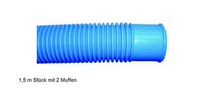 Produktbild von Poolflex blauer Poolschlauch 38 mm x 1,5 Meter
