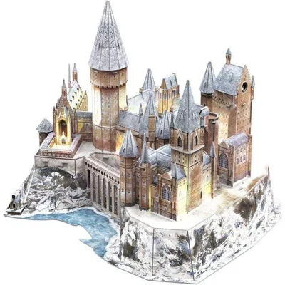 Produktbild von Puzzle 3D Château de Poudlard lumineux EXPLORA - Harry Potter - 8+ Jahre