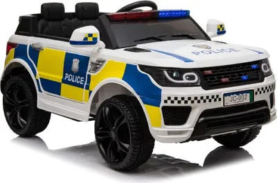 Produktbild von Kinderfahrzeug - Elektro Auto "Polizei RR002" - 12V7AH Akku,2 Motoren- 2,4Ghz Fernsteuerung, MP3+Sirene