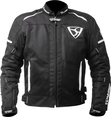 Obrázek produktu pro MUGENRACE Fuggire-A textilní motocyklová bunda, černá/bílá, L