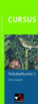 Produktbild von Cursus - Neue Ausgabe Vokabelkartei 1