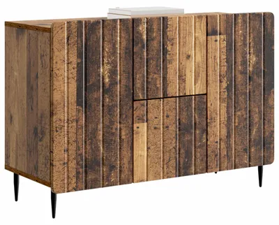 Zdjęcie produktu dla Komoda vidaXL z drewna postarzanego 89 x 34,5 x 62 cm z płyt drewnopochodnych