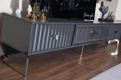 Produktbild von Luxus WohnWand Wohnzimmer Sideboard RTV Regal Wände Schrank