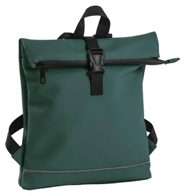 Produktbild von Daniel Ray Rolltop-Rucksack Rollrucksack Jefferson - PolyurethanFahrradrucksack mit Steckschnallen-Verschluss in Petrol